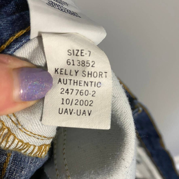 𝅺tommy Jeans Y2K Kelly Jean Shorts  Size 7 - Picture 9 of 9